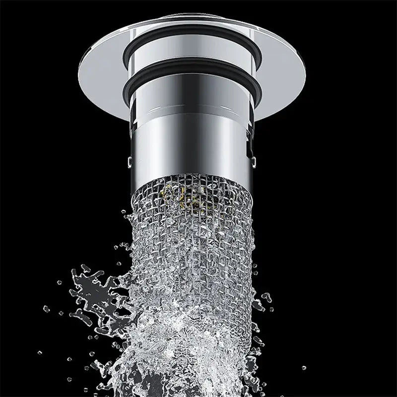 Stainless Steel Sink Drain Stopper & Filter | Order-Oasis