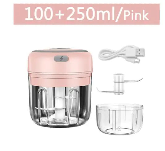 Mini Electric Chopper – Garlic Cutting | Order-Oasis 