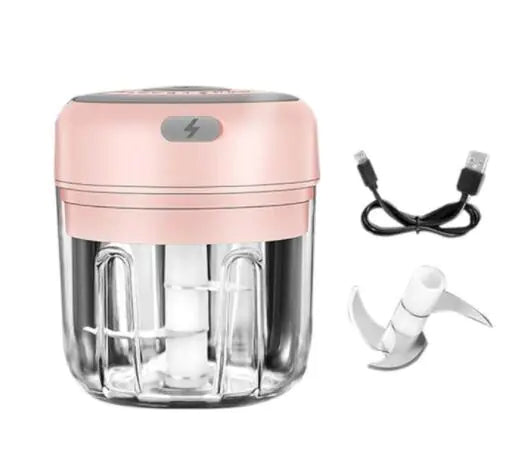 Mini Electric Chopper – Garlic Cutting | Order-Oasis 