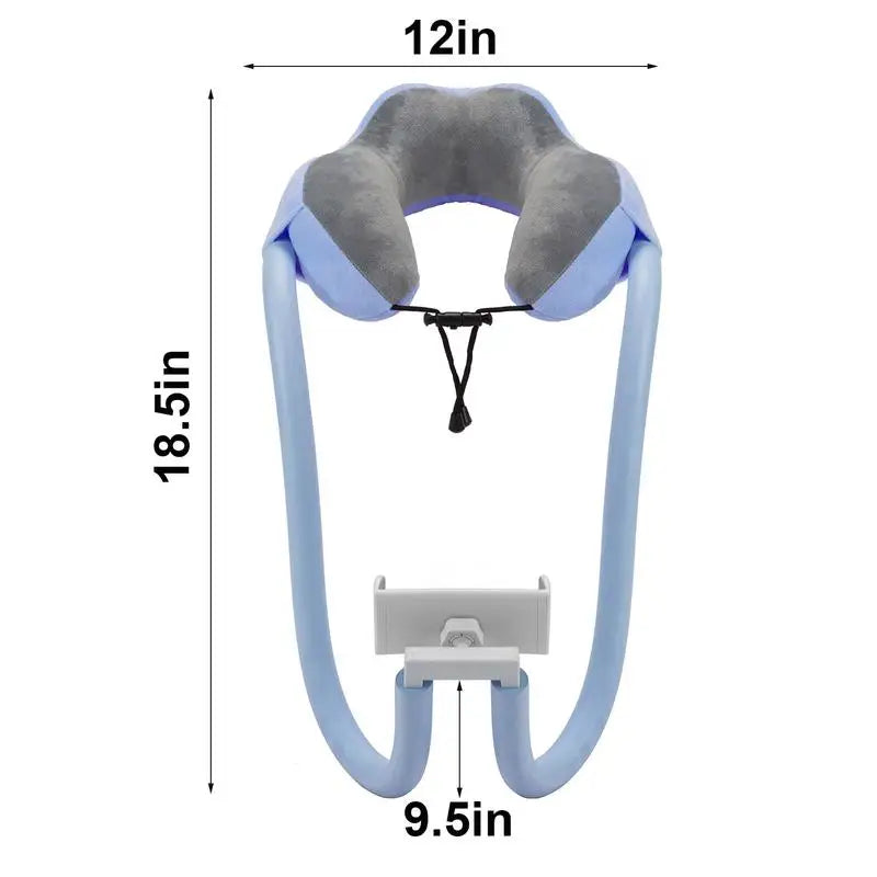 Phone Holder Neck Pillow - Adjustable Flexible | Order-Oasis