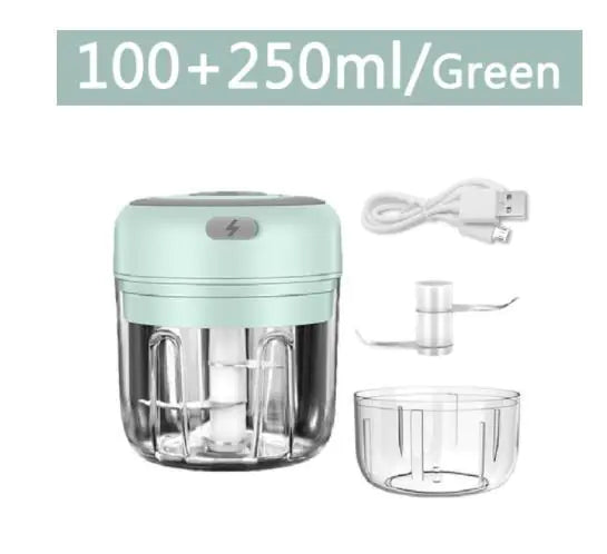 Mini Electric Chopper – Garlic Cutting | Order-Oasis 