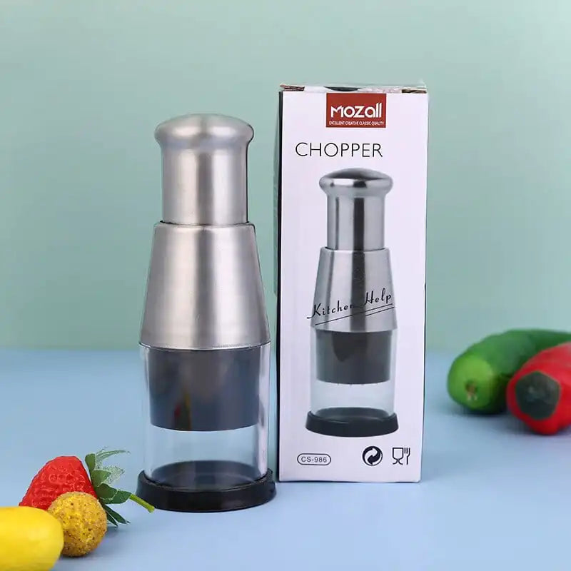 Hand Press Garlic Chopper - Easy & Efficient | Order-Oasis