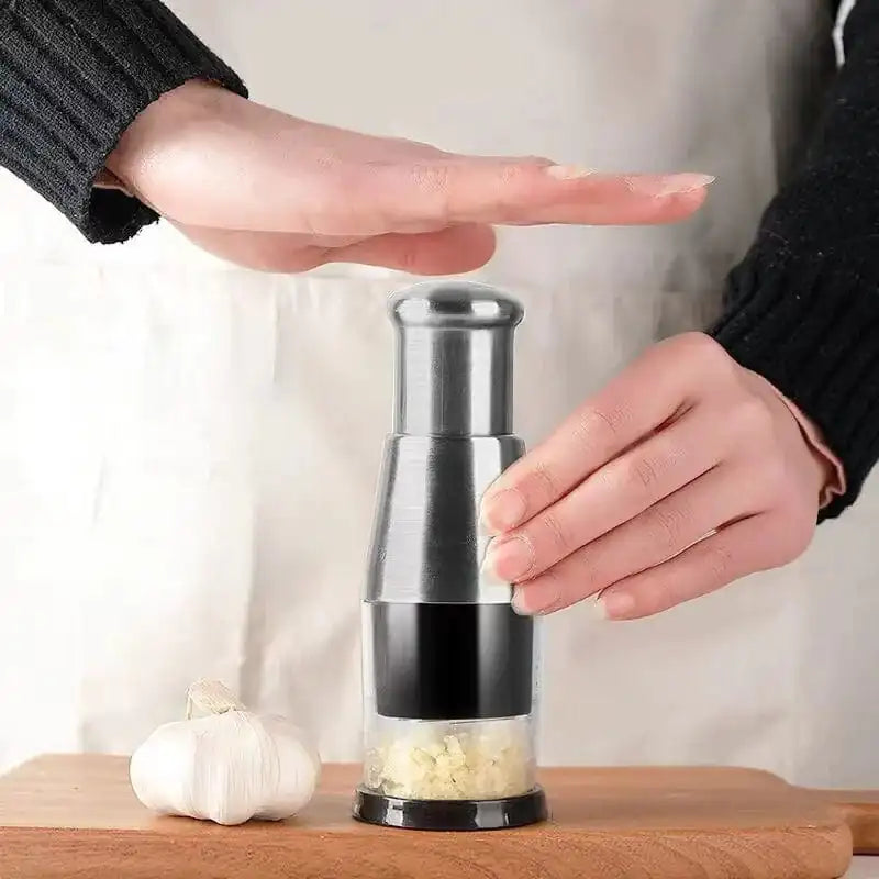 Hand Press Garlic Chopper - Easy & Efficient | Order-Oasis