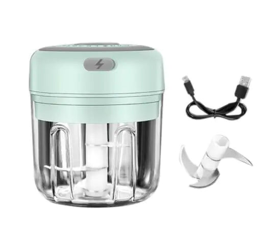 Mini Electric Chopper – Garlic Cutting | Order-Oasis 