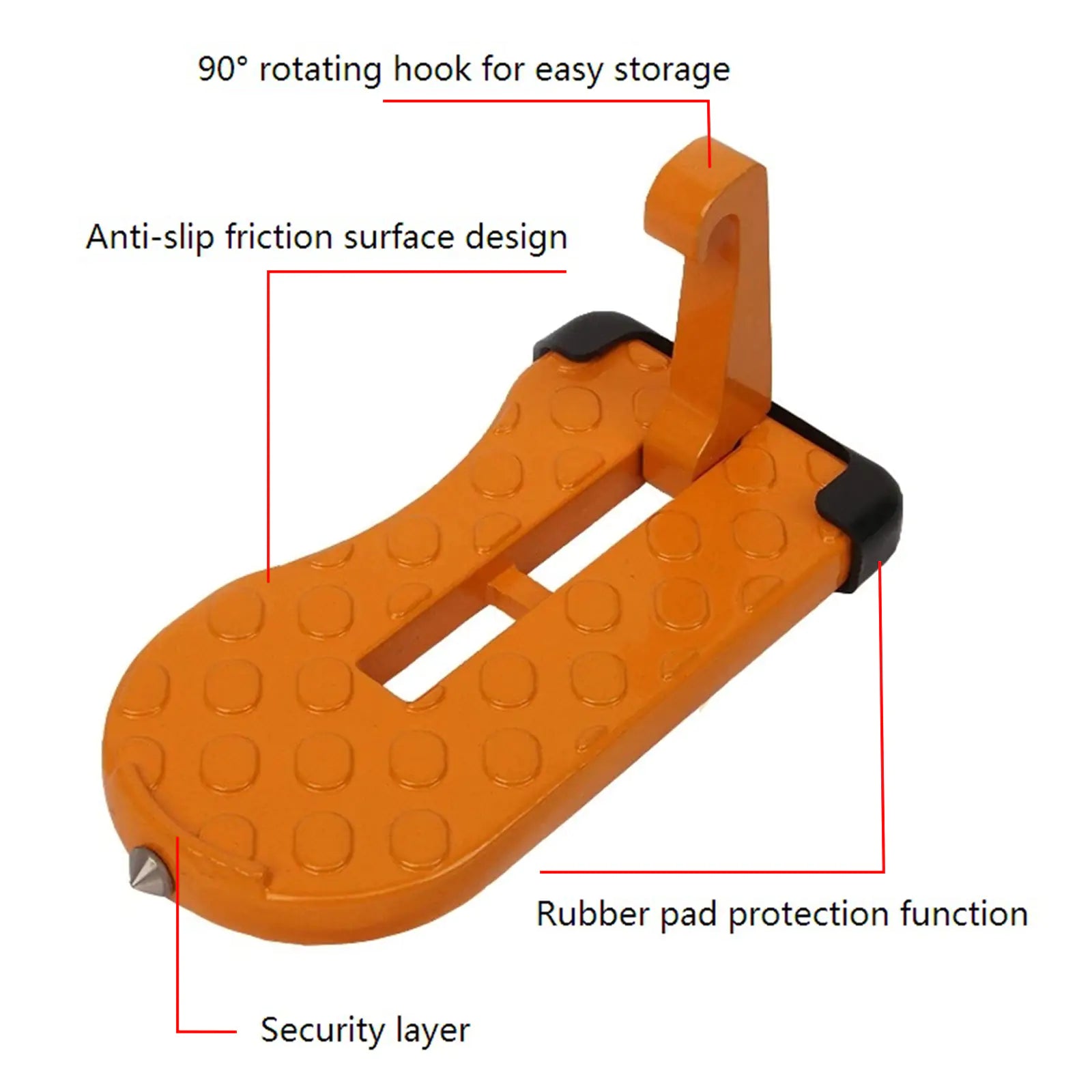 Car Door Step – Easy Roof Access, Durable | Order-Oasis