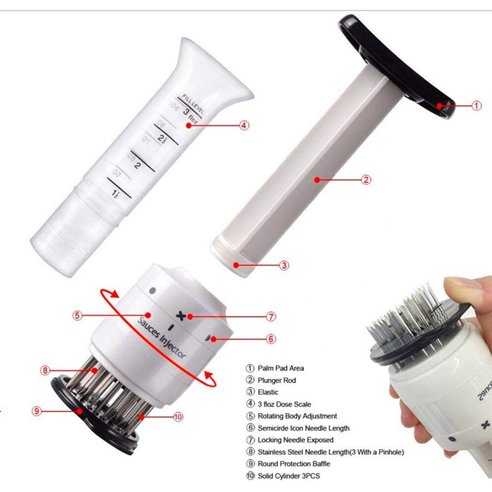 2-in-1 Meat Marinade Injector - Flavor Booster | Order-Oasis