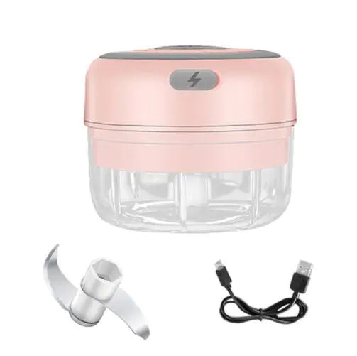 Mini Electric Chopper – Garlic Cutting | Order-Oasis 