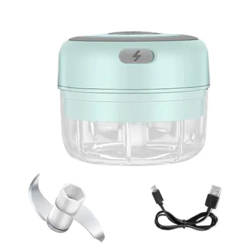 Mini Electric Chopper – Garlic Cutting | Order-Oasis 